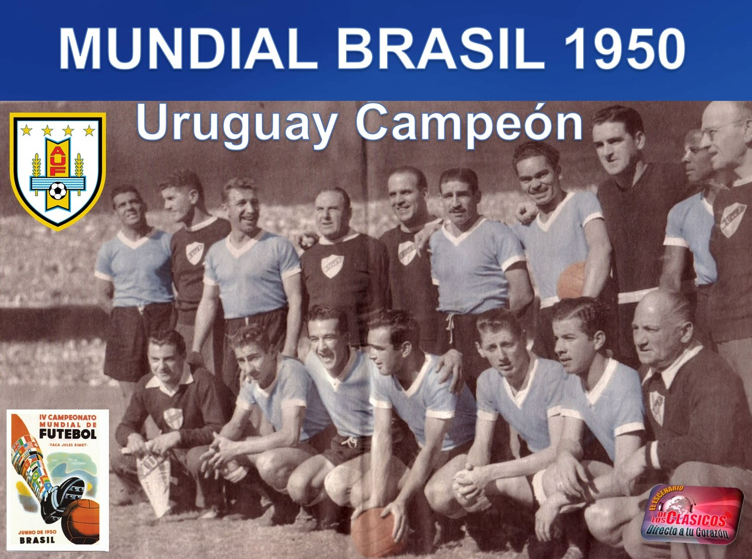 Copa mundial hotsell uruguay 1950