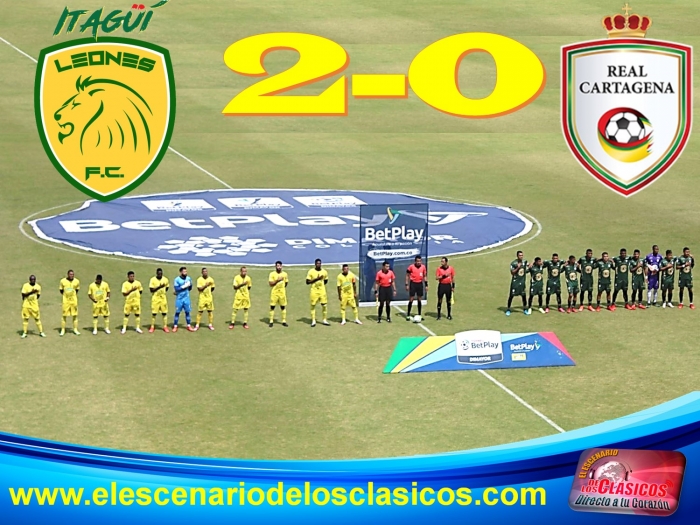 Leones 2-0 Real Cartagena