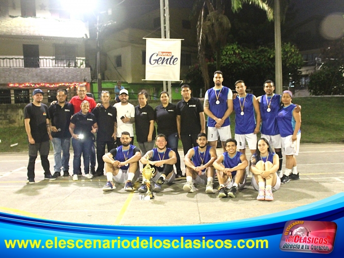 Palermo, primer campeÃ³n del torneo de baloncesto Amigos del Barrio Buena Gente 