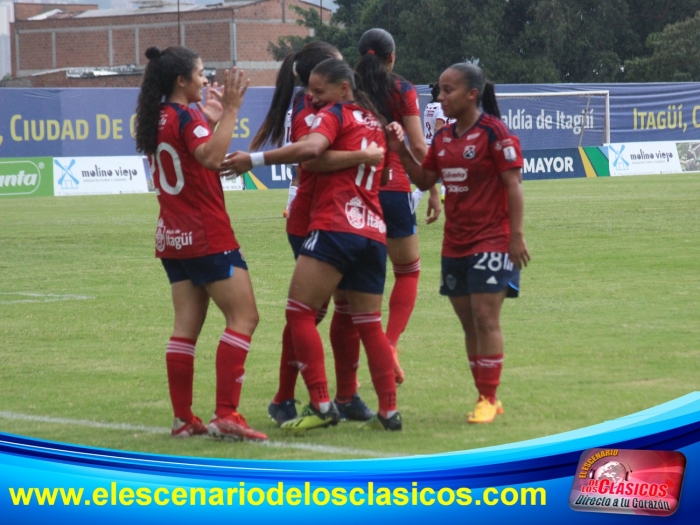 DIM Femenino 6-1 Deportes Tolima