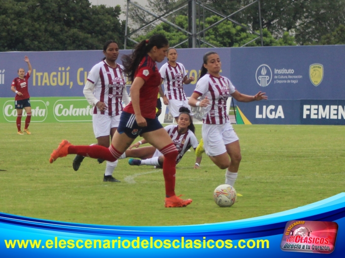 DIM Femenino 6-1 Deportes Tolima