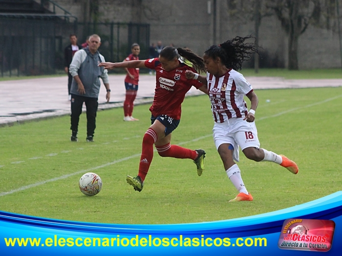 DIM Femenino 6-1 Deportes Tolima