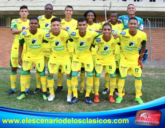 Leones F.C Sub 20 le ganó con lo justo a la Cantera de Pereira