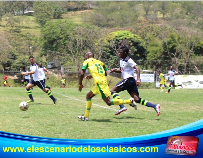 Leones F.C Sub 20 le ganó con lo justo a la Cantera de Pereira