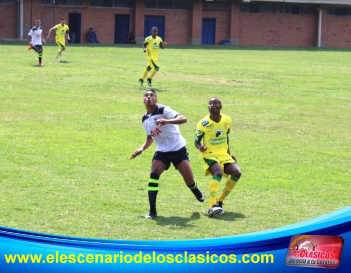 Leones F.C Sub 20 le ganó con lo justo a la Cantera de Pereira