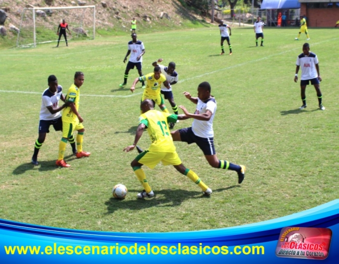 Leones F.C Sub 20 le ganó con lo justo a la Cantera de Pereira