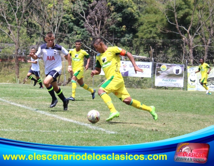 Leones F.C Sub 20 le ganó con lo justo a la Cantera de Pereira