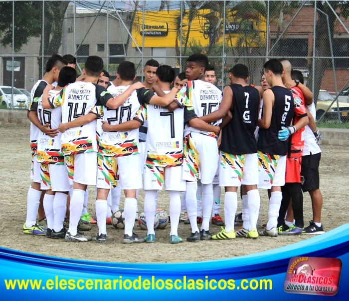 Nacional derrotó a Ditaires F.C Sub 18