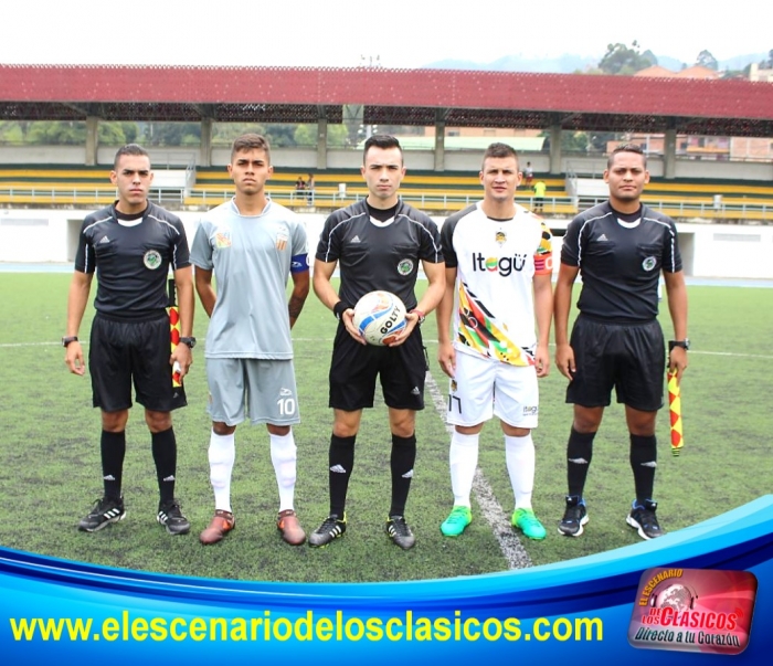 Ditaires F.C y Envigado F.C, dejaron el pleito en tablas