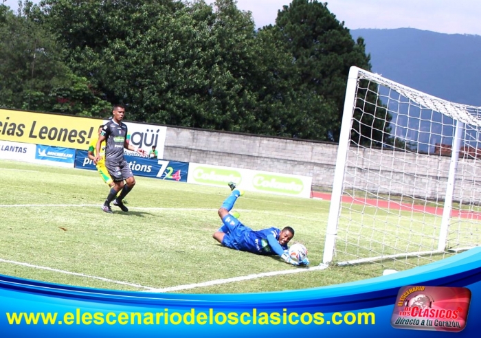 Leones no encontró el camino, perdió ante Once Caldas