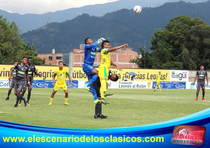 Leones no encontró el camino, perdió ante Once Caldas