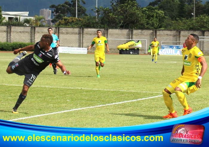 Leones no encontró el camino, perdió ante Once Caldas