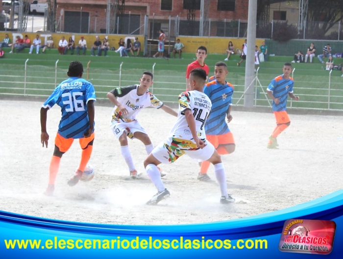 Ditaires F.C Sub 18 empató ante Sellos Colombianos