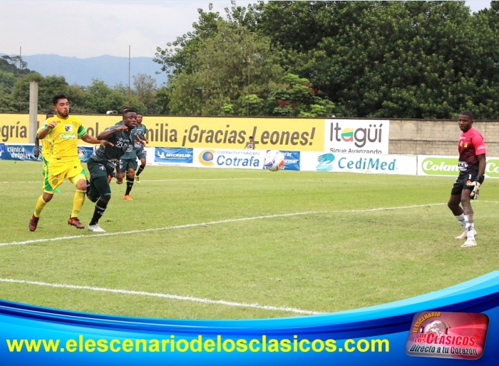 Ante Leones, Pereira ganó el primer round