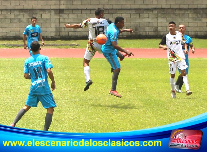 Cosdecol sorprendió a Ditaires F.C en su propia casa