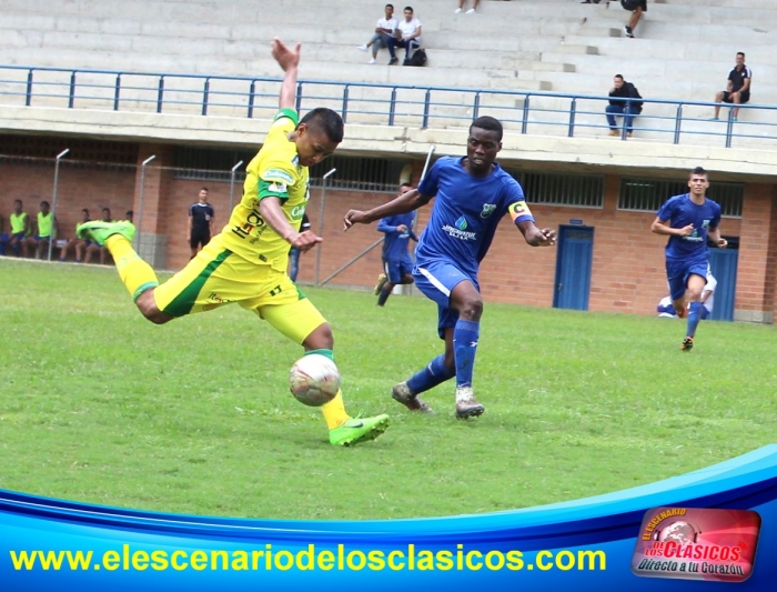 Leones F.C Sub 20 derrotó a un complicado Real San Jorge