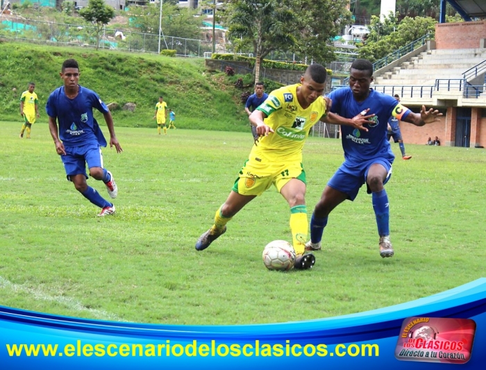 Leones F.C Sub 20 derrotó a un complicado Real San Jorge