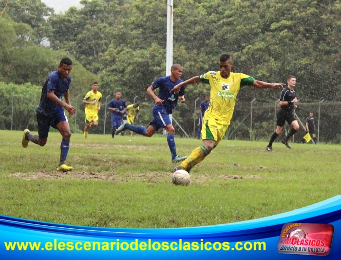 Leones F.C Sub 20 derrotó a un complicado Real San Jorge