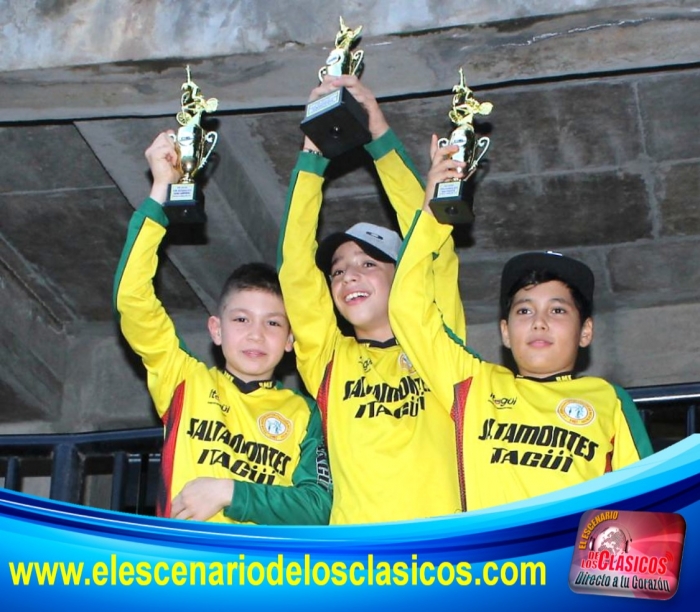 Saltamontes empató 1er lugar en la II Copa Antioquia