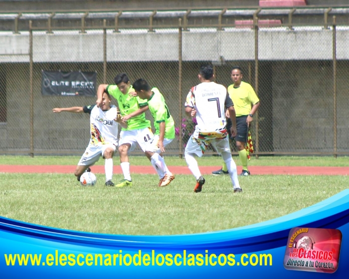 Ditaires F.C Sub 18 goleó a Talentos Junior