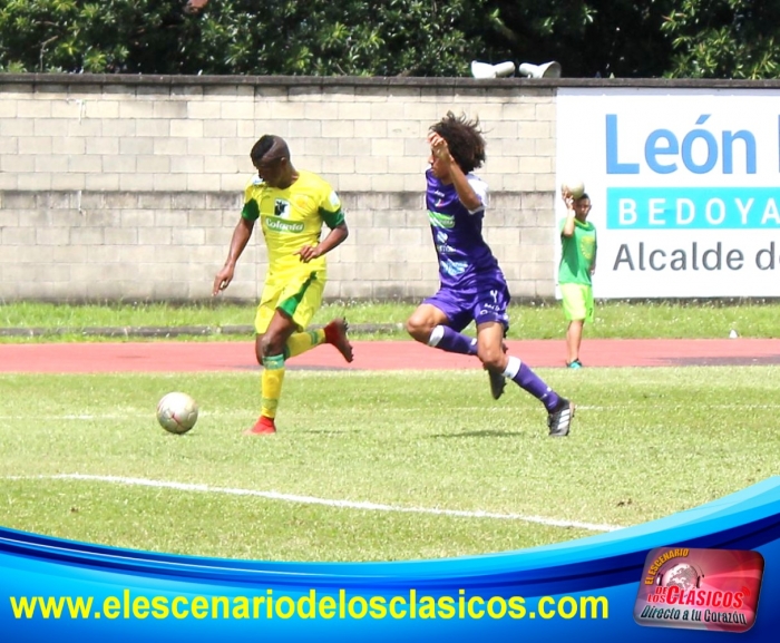 Torneo Juvenil Sub 20, Once Caldas sorprendió a Leones F.C en Ditaires