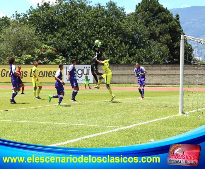 Torneo Juvenil Sub 20, Once Caldas sorprendió a Leones F.C en Ditaires