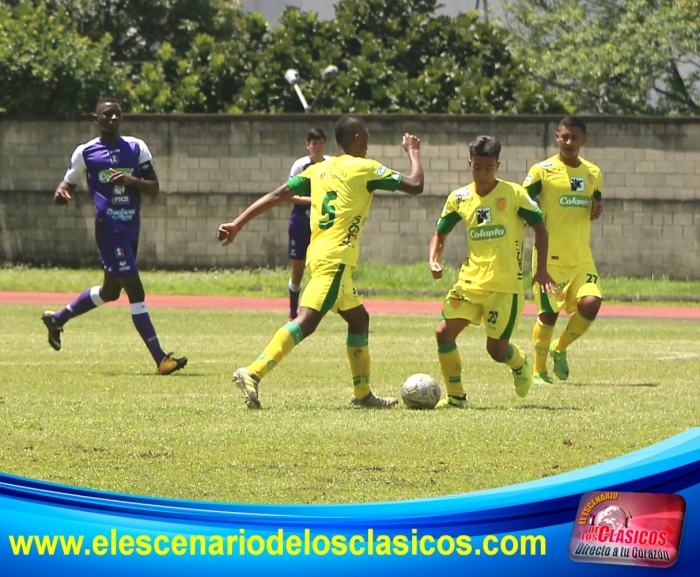 Torneo Juvenil Sub 20, Once Caldas sorprendió a Leones F.C en Ditaires