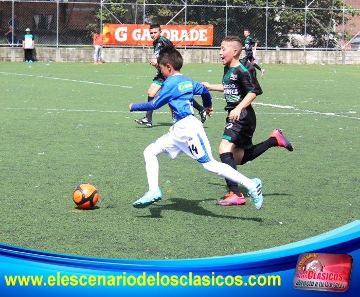 Buen inicio del Zonal Baby Fútbol en Itagüí