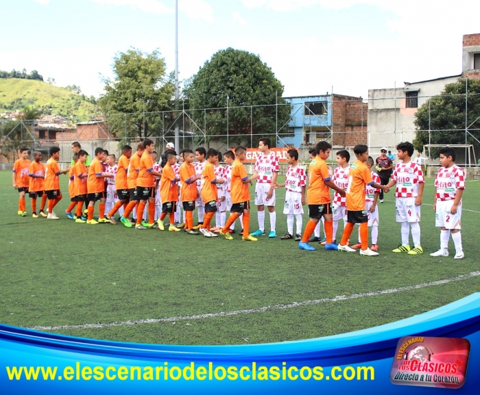 Buen inicio del Zonal Baby Fútbol en Itagüí