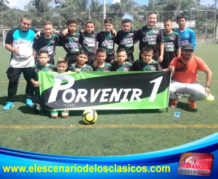 Buen inicio del Zonal Baby Fútbol en Itagüí