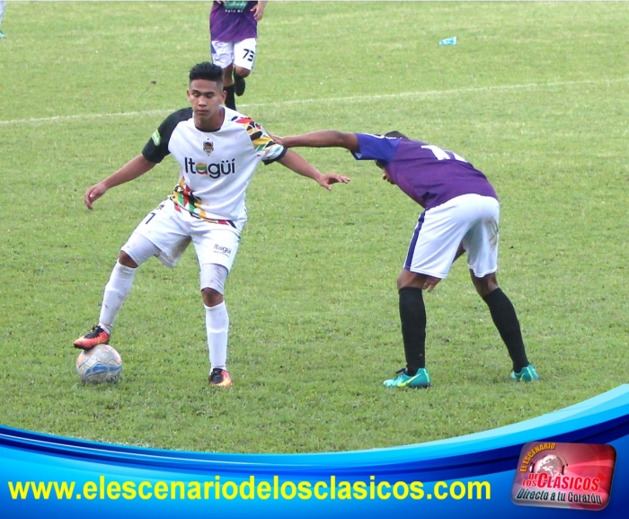 Ditaires F.C y Promesas de Itagüí Sub 18, emocionante al final