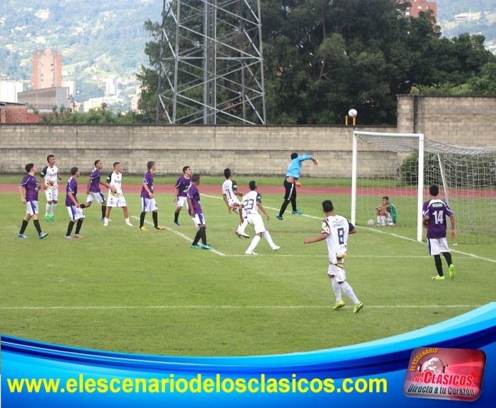 Ditaires F.C y Promesas de Itagüí Sub 18, emocionante al final