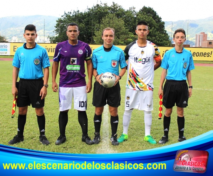 Ditaires F.C y Promesas de Itagüí Sub 18, emocionante al final