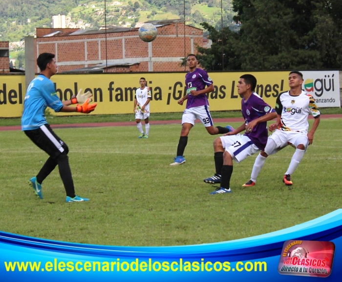 Ditaires F.C y Promesas de Itagüí Sub 18, emocionante al final