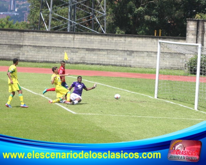 Torneo Pre juvenil, Leones F.C perdió con el DIM en Ditaires