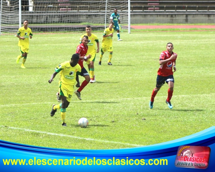 Torneo Pre juvenil, Leones F.C perdió con el DIM en Ditaires