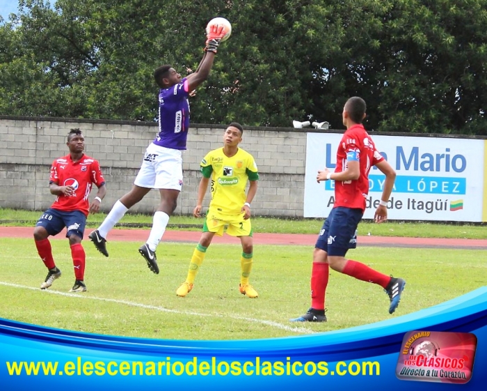 Torneo Pre juvenil, Leones F.C perdió con el DIM en Ditaires