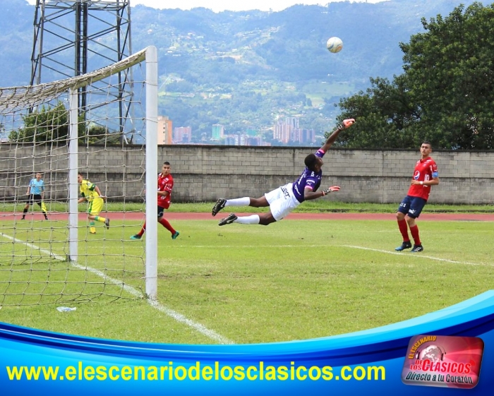 Torneo Pre juvenil, Leones F.C perdió con el DIM en Ditaires