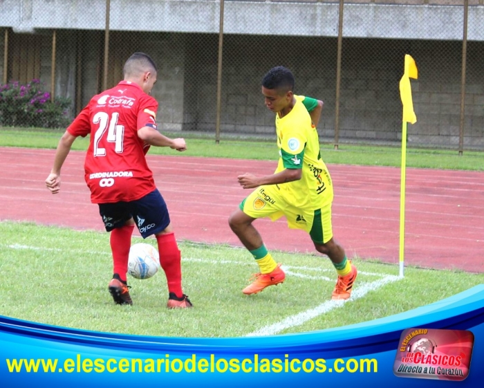 Torneo Pre juvenil, Leones F.C perdió con el DIM en Ditaires