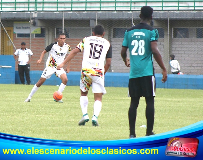 Estrecha victoria de Ditaires F.C ante La Nororiental en la Primera A