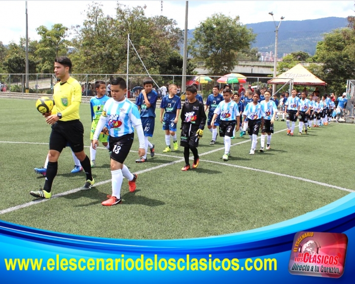 Se jugó en Itagüí la 2ª fecha del Zonal del Baby Fútbol