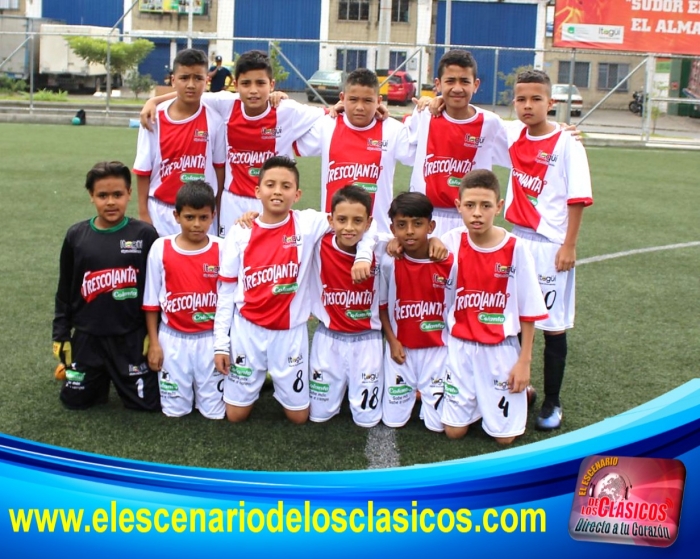 Se jugó en Itagüí la 2ª fecha del Zonal del Baby Fútbol