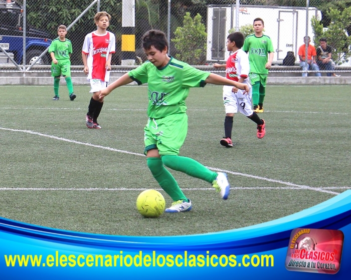 Se jugó en Itagüí la 2ª fecha del Zonal del Baby Fútbol