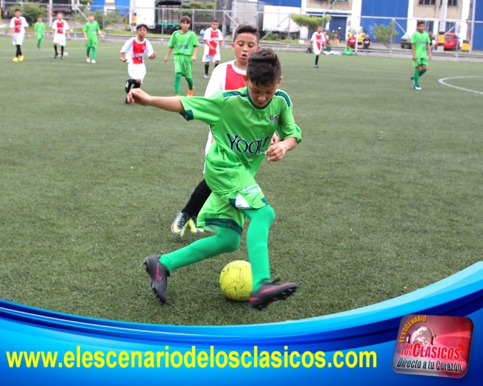 Se jugó en Itagüí la 2ª fecha del Zonal del Baby Fútbol