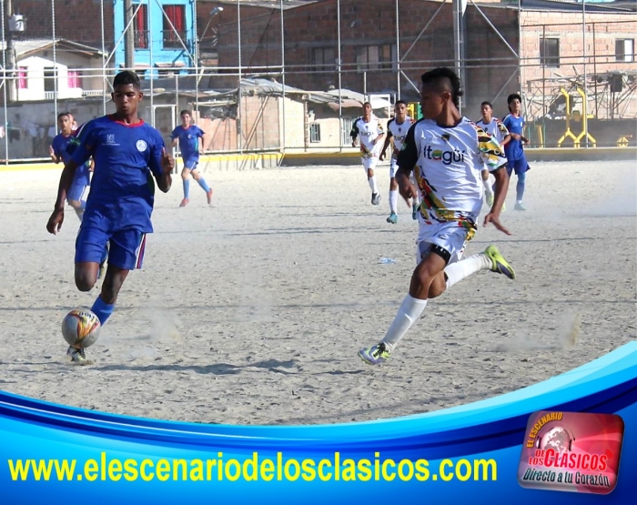 Luchado empate de Ditaires F.C Sub 18 en un complejo juego