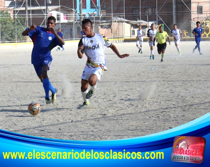 Luchado empate de Ditaires F.C Sub 18 en un complejo juego