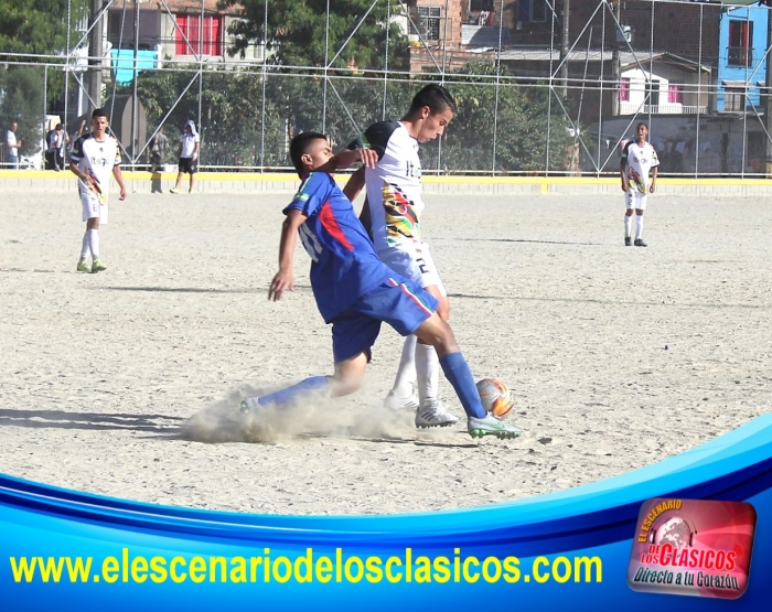 Luchado empate de Ditaires F.C Sub 18 en un complejo juego