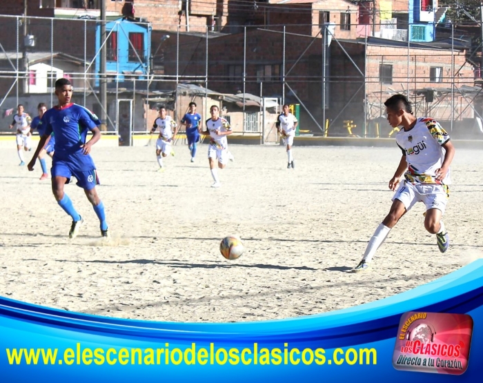 Luchado empate de Ditaires F.C Sub 18 en un complejo juego