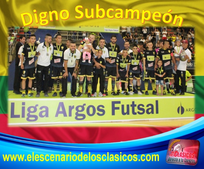 Itagüí digno Sub Campeón de la Liga Argos