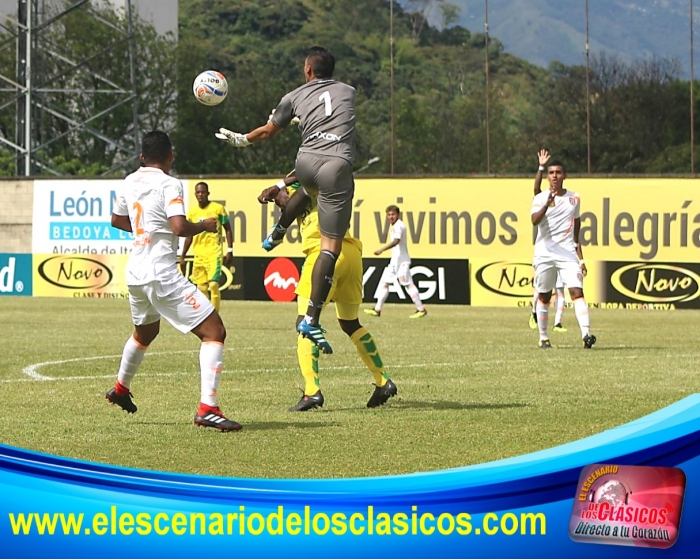 Itagüí Leones ante Envigado F.C, prolongó la angustia